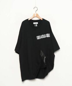 メンズ 「FACETASM」 半袖Tシャツ 00 ブラック