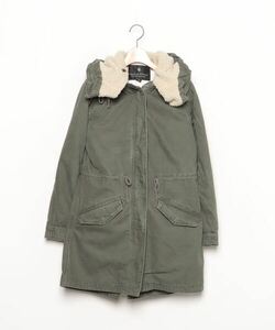 レディース 「MAISON SCOTCH」 モッズコート 1 グリーン_画像1