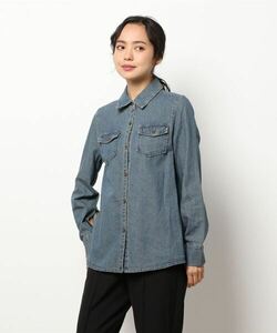 レディース 「STYLE DELI」 長袖シャツ MEDIUM ブルー