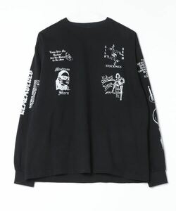 メンズ 「NADA.」 長袖Tシャツ 1 ブラック