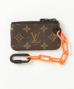 レディース 「LOUIS VUITTON」 モノグラム ポシェットクレ ヴァージルアブロー コインケース - ベージュ_画像1