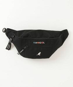 メンズ 「KANGOL」 ウエストバッグ FREE ブラック