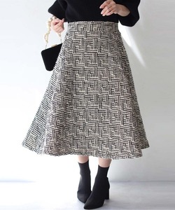 レディース 「CAWAII」 「French pave」フレアスカート X-LARGE ブラック