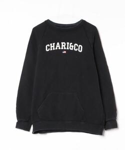 メンズ 「CHARI&CO」 スウェットカットソー X-LARGE ブラック_画像1