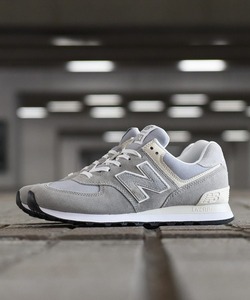 メンズ 「New Balance」 ローカットスニーカー 22.0cm グレー