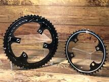 HQ803 シマノ SHIMANO デュラエース DURA-ACE FC-R9100 チェーンリングセット 54/42T_画像4