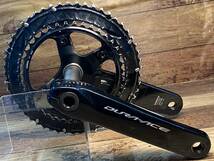 HA811 シマノ SHIMANO DURA-ACE FC-R9100 SGX-CA500 モニター付き パイオニア 両側計測 172.5mm 11S 52-39T ※スレ有り、動作確認済み_画像4