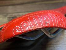 HI324 セライタリア selle italia SLR GEL FLOW サドル VANOXレール 130mm実測 擦れあり_画像2