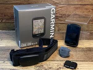 GW834 ガーミン GARMIN エッジ EDGE 830J セット サイクルコンピュータ ※動作確認済、箱あり