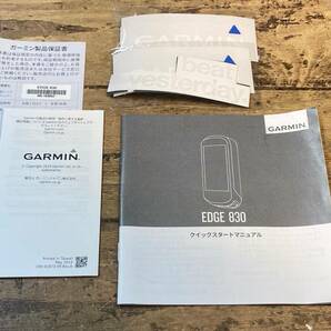 GW834 ガーミン GARMIN エッジ EDGE 830J セット サイクルコンピュータ ※動作確認済、箱ありの画像3