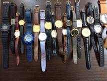 #21237 K18 GUCCI LONGINES YSL RADO CASIO CITIZEN SEIKO など 腕時計 懐中時計 140本以上 おまとめ 多数 ジャンク メンズ レディース_画像6