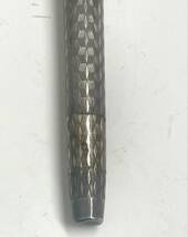 #25360 ★☆SHEAFFER シェーファー 万年筆 STERLING SILVER スターリングシルバー ペン先 14K 585 刻印 筆記未確認 ☆★_画像7