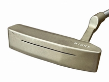 ■ 希少 初期 三浦技研 MIURA ミウラ MILLED PUTTER ミルド パター GOLF CLUB ゴルフ クラブ SILVER PRINT ROYAL GRIP ロイヤルグリップ_画像5