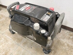 日立工機 釘打機用エアコンプレッサ EC1445H 内気圧上がりきらないためジャンク扱い