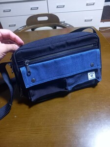 【美品】　PORTER　international　インターナショナル　ショルダーバッグ　ボディバッグ　デニム　