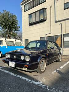 Volkswagen　Golf Cabriolet　Classicライン　幌２０2010November張り替え済　Vehicle inspection令和1994１２月迄　