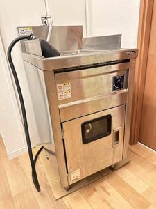 業務 厨房機器 タニコー tanico電気 麺機 幅450奥行600高さ800 TANICO 3φ200V TEU-45 動作良好