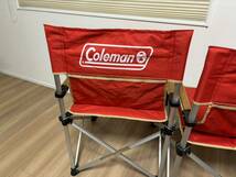 ★送料無料・2脚セット★お洒落　コールマン スリム　キャンプチェア 折りたたみイス Coleman_画像7