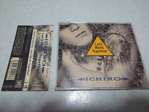 ●　ICHIRO　CD♪美品　帯付き　【　Let’s Work Together　】