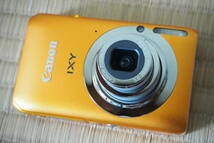 CANON IXY 210F オレンジ　難あり品_画像8