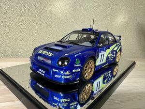 タミヤ☆1/24スケール スバル インプレッサWRC2002 塗装済み完成品