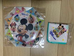 ディズニー英語システム サンプルビデオ＆CD どこでもトレー＆ハンカチ