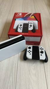 ニンテンドースイッチ 有機ELモデル ホワイト 任天堂 Nintendo Switch 中古美品