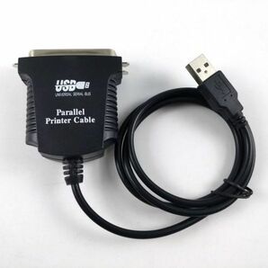 USB パラレルポート変換アダプタ ケーブル Parallel プリンタポート IEEE 1284の画像1