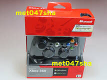 Microsoft マイクロソフト ■ Xbox 360 Controller for Windows リキッドブラック 52A-00006 ■ 新古品 未使用（展示品／アウトレット）_画像1