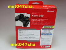 Microsoft マイクロソフト ■ Xbox 360 Controller for Windows リキッドブラック 52A-00006 ■ 新古品 未使用（展示品／アウトレット）_画像4