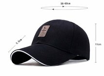 キャップ メンズ 帽子UVカット99％・UPF50+紫外線対策日焼け防止 小顔効果 カジュアル おしゃれ 野球帽 調整可能 男女兼用-ホワイト_画像7
