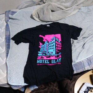 GLAY　半袖Tシャヅ　黒　XL　HOTEL GLAY 25th