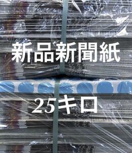 新聞紙 新品未使用 25キロ まとめ売り　トイレシート