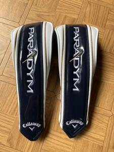 キャロウェイ Callaway パラダイム PARADYM フェアウェイウッド用 純正 ヘッドカバー 2点セット未使用品