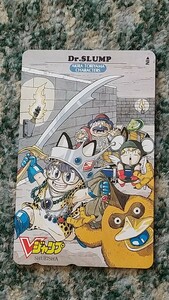 ドクタースランプ　Ｄｒ.ＳＬＵＭＰ　Ⅴジャンプ　SHUEISHA　テレホンカード　５０度数　【送料無料】