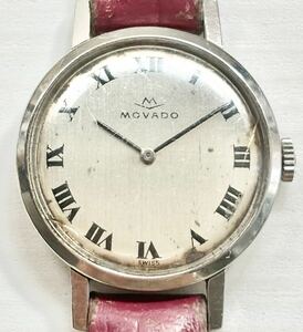 1円~ A MOVADO モバード ローマンダイヤル レディース 手巻き アンティーク ヴィンテージ ジャンク 腕時計 8216217