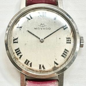 1円~ A MOVADO モバード ローマンダイヤル レディース 手巻き アンティーク ヴィンテージ ジャンク 腕時計 8216217の画像1