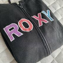 USED　ROXY ロキシー　パーカー　黒　sizeL O018_画像7