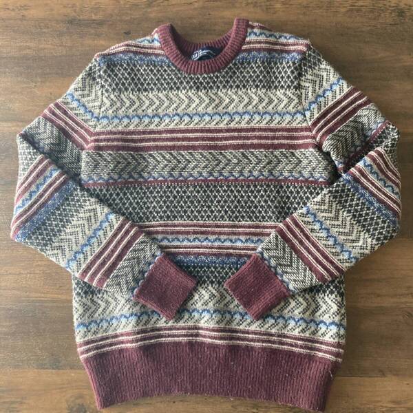 長袖ニット GAP ギャップ ノルディックセーター ニット メンズ XS O098