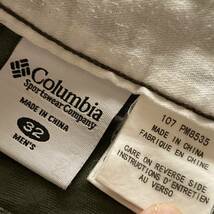 Columbia コロンビア　メンズ　ハーフパンツ　カーゴパンツ　グリーン　size32_画像5