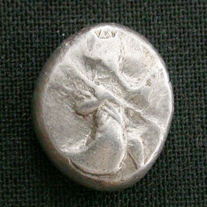 OC古代ギリシャ ペルシア、リディア 銀貨 450-330BC!! 