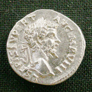 OC古代ローマ セプティミウス・セウェルス 銀貨 EF+/EF!!!!
