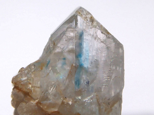バイカラー ユークレース ブルーライン 標本 結晶 原石 約1.75ct ブラジル・エクアドル産 14