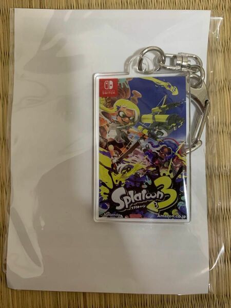 スプラトゥーン3のアクリルキーホルダー