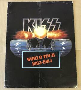 パンフレット KISS キッス - 1983-1984 WORLD TOUR …h-2466 コンサートパンフ