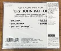 未開封 ビッグ・ジョン・パットン - ガッタ・グッド・シング・ゴーイン CD TOCJ-4229 …h-2489 BIG JOHN PATTON Got A Good Thing Goin'_画像2