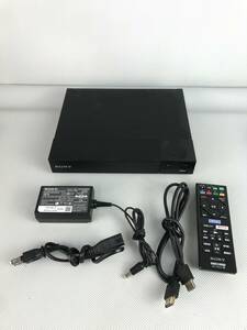 A10018○SONY ソニー ブルーレイディスク DVDプレーヤー BDプレーヤー BDP-S1500 リモコン RMT-VB101J AC-M1208WW 20年製 保証あり 240308