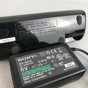 A10035○SONY ソニー WALKMAN ウォークマン 8GB NW-S754 スピーカー RDP-NWT19 アダプター XA-AC13 初期化済 訳あり 240311の画像10