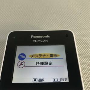 S4337○Panasonic パナソニック ドアホン インターホン 親機 VL-MGD10 ワイヤレス玄関子機 VL-VG560L KX-FAN57 PNLV247JP 訳あり 240312の画像2