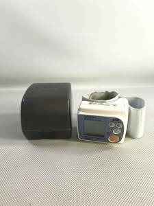S4411○OMRON オムロン デジタル 手首式血圧計 28CN02 脈拍測定 家庭用 健康器具 測定器 収納ケース付 【保証あり】240313